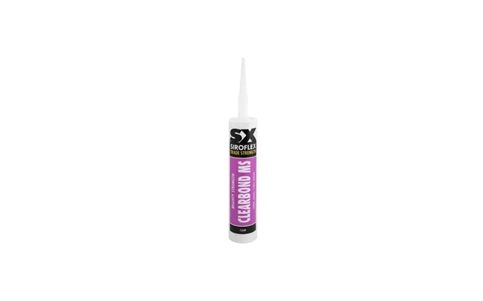 Unicrimp Sx Mighty Strength Seal & Fix Clear Adhesive 290ml