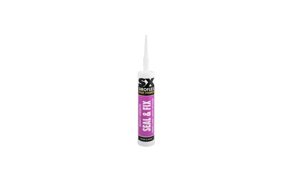 Unicrimp Sx Mighty Strength Seal & Fix White Adhesive 290ml