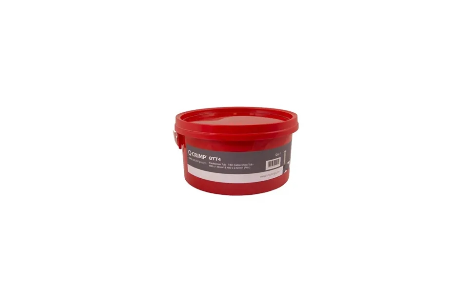 Unicrimp Twin And Earth Cable Clips Tradesman Tub