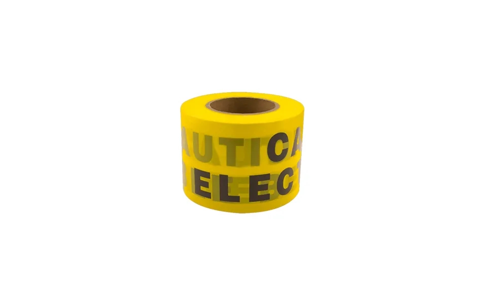 Unicrimp Underground Warning Tape Roll 100mm Wide 200 Metres Length