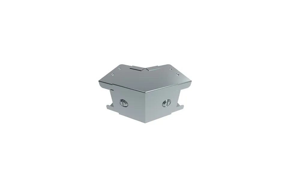 Unitrunk Quickfix Trunking Fitting 45 Deg. Bend Outside Lid 75x75mm