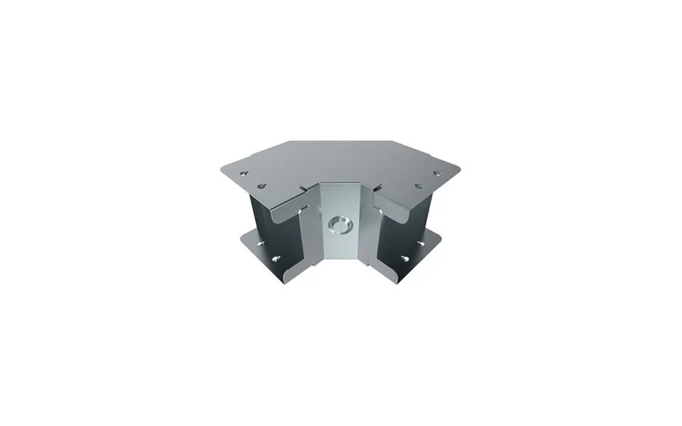 Unitrunk Quickfix Trunking Fitting Gusset Bend Inside Lid 150x150mm