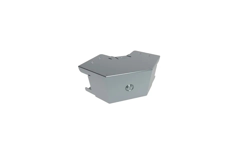 Unitrunk Quickfix Trunking Fitting Gusset Bend Outside Lid 50x50mm
