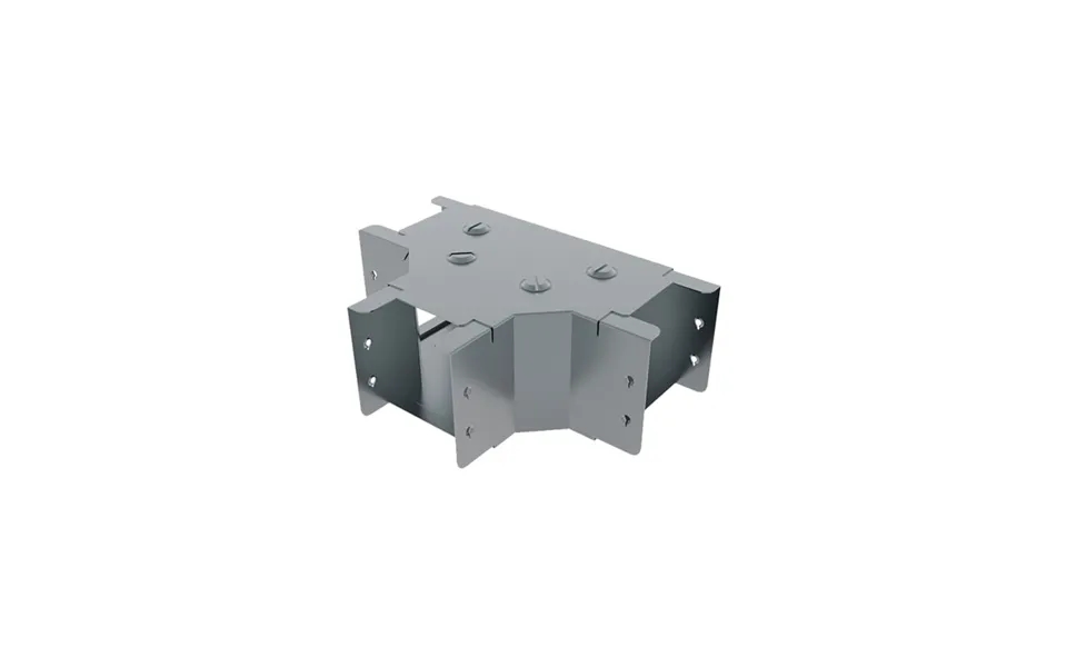 Unitrunk Quickfix Trunking Fitting Gusset Top Lid Tee 100x100mm