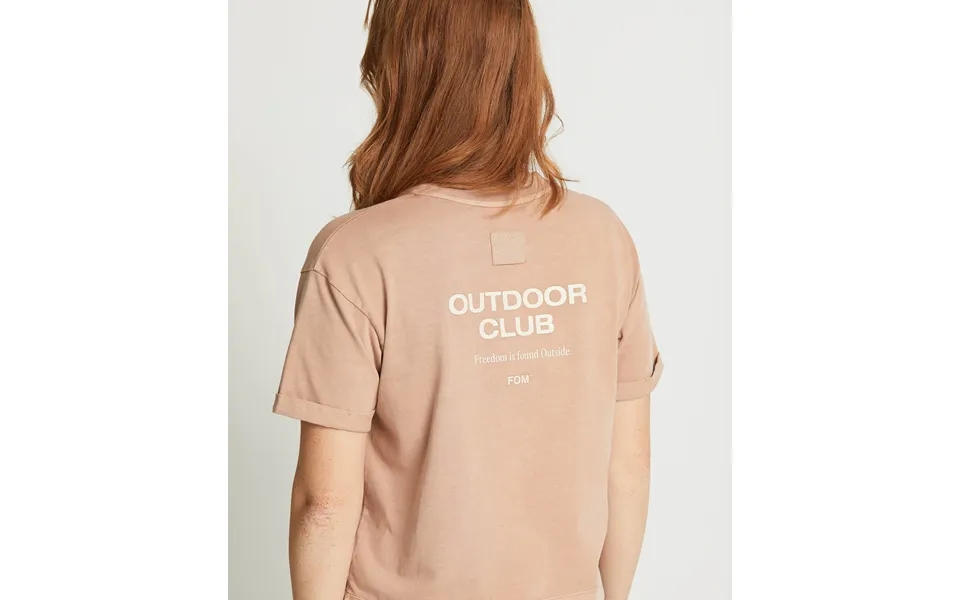 Ladies Outdoor Adventure Tee - Fawn