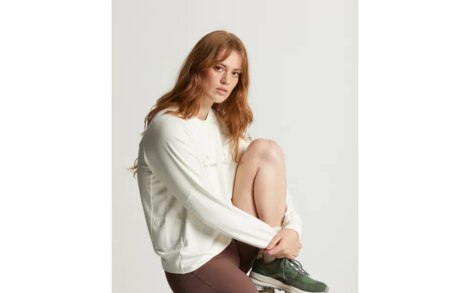 Ladies Outdoor Sweater - White Wash