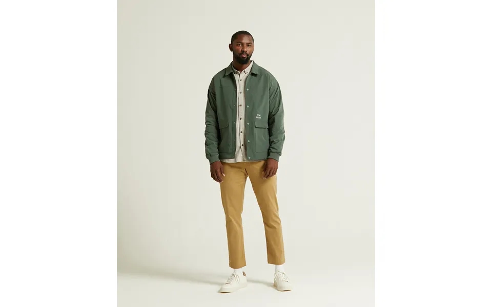 Mens Athletic Skinny Chino - Stone