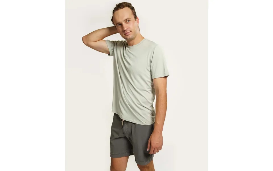 Mens Outdoor Soft Versatile Tee - Mineral Grey