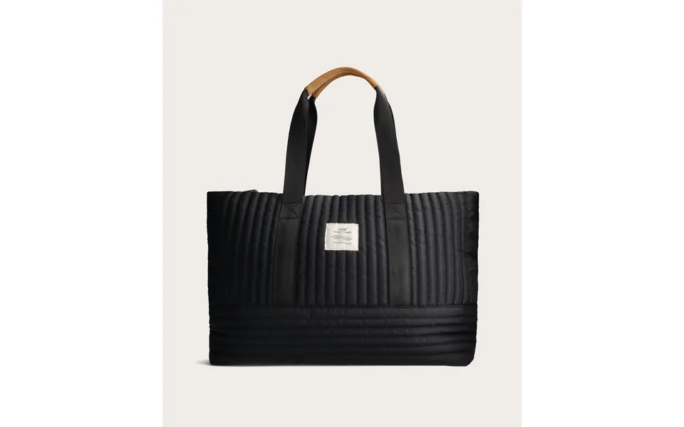 Recycled Travel Tote Black
