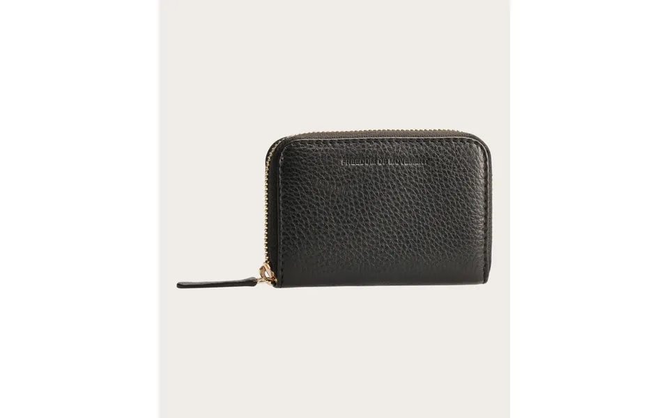 Zip-around Card Holder - Black