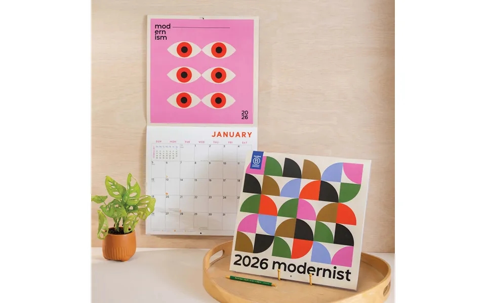 2026 Art Calendar Modernist