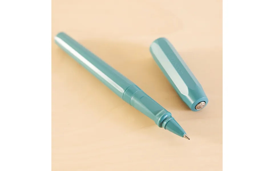 Kaweco Perkeo Rollerball Pen In Breezy Teal Refillable