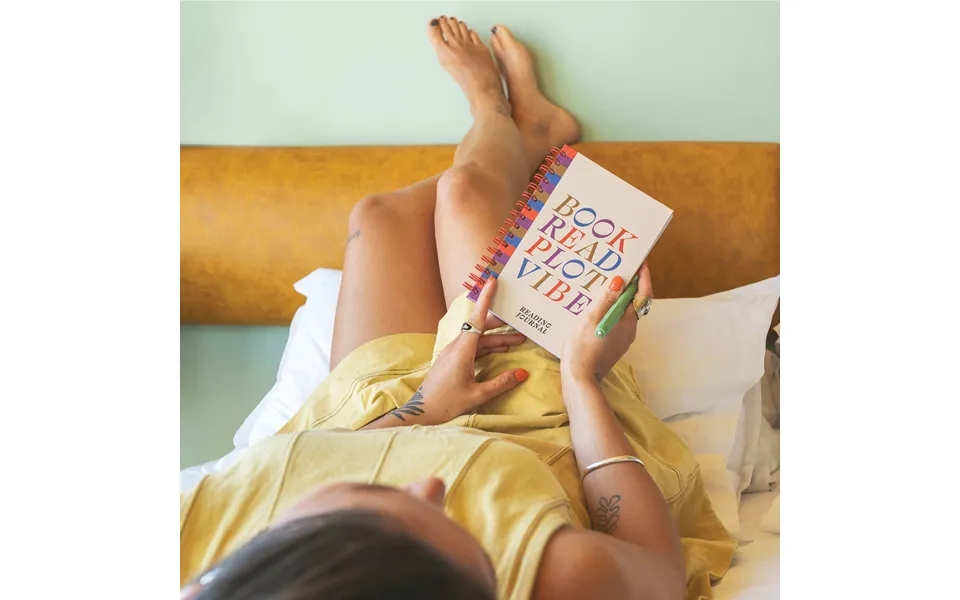 Reading Journal A5 Hardback Book Vibe