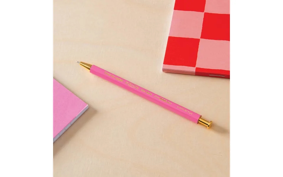Time For Paper Gel Ballpoint Pen In Cherry Pink Refillable