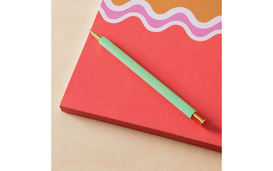Time For Paper Gel Ballpoint Pen In Mint Refillable