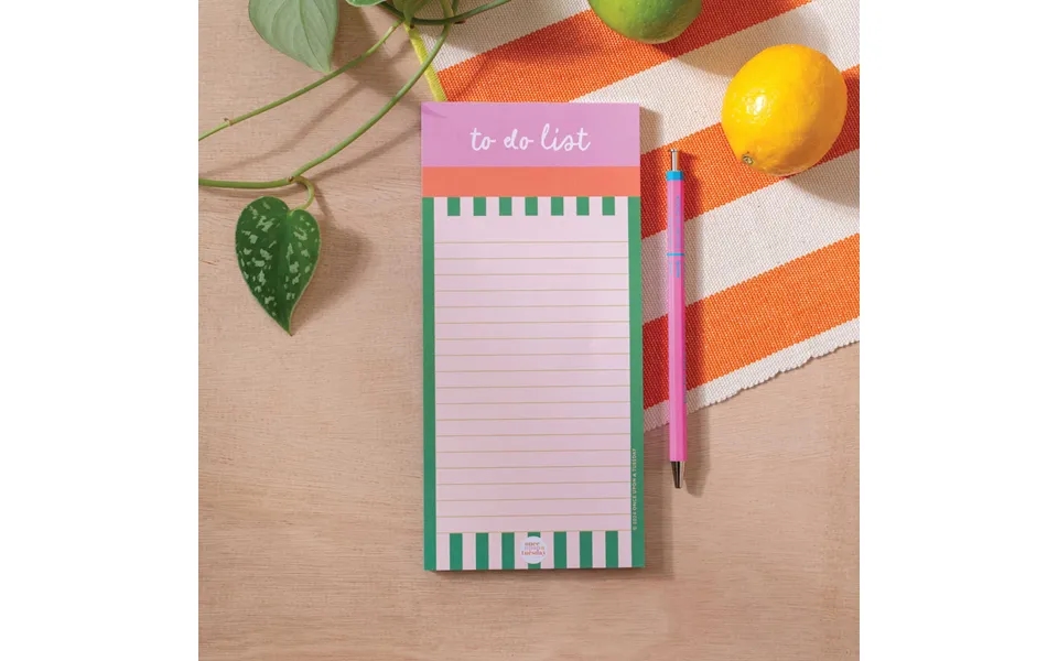 To Do List Pad Cabana Stripe