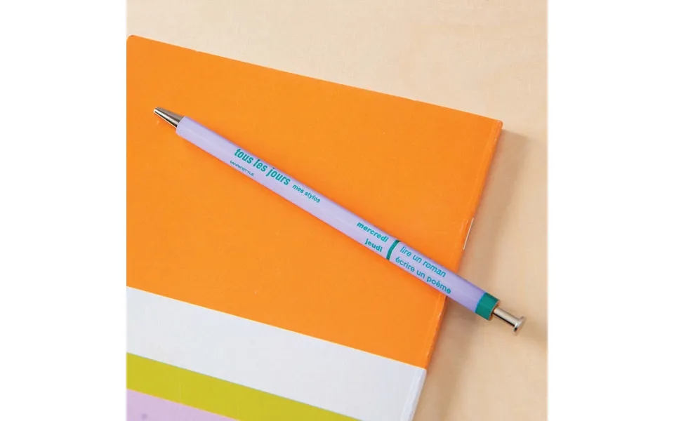 Tous Les Jours Ballpoint Pen In Light Purple Refillable