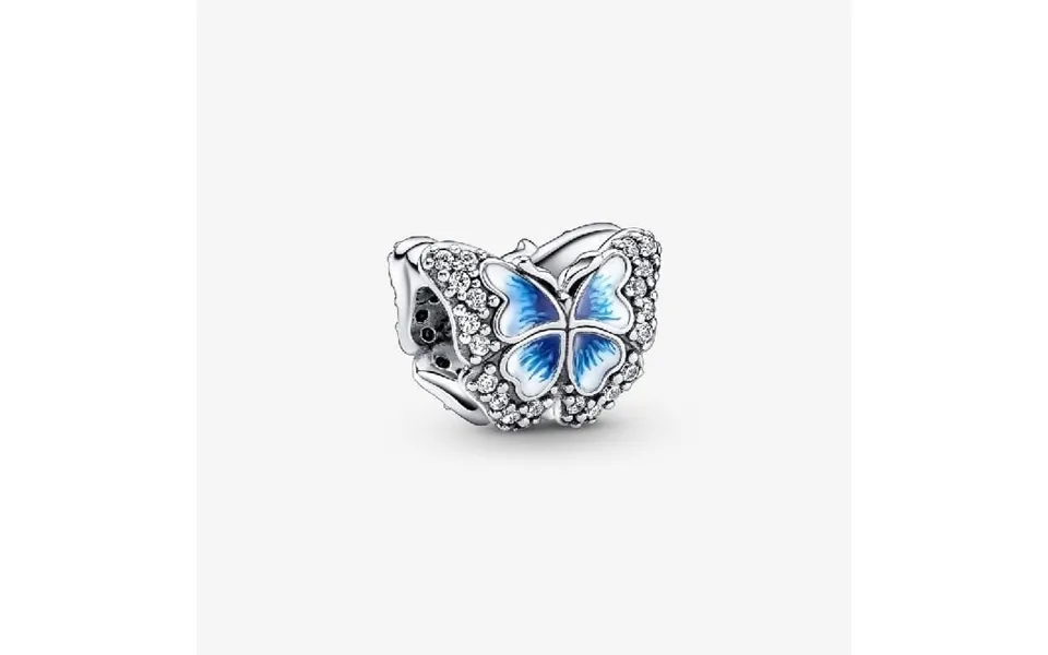 Blue Butterfly Sparkling Charms
