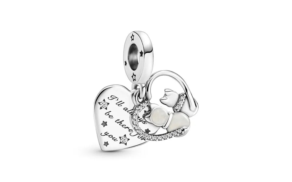 Cats & Hearts Dangle Charms