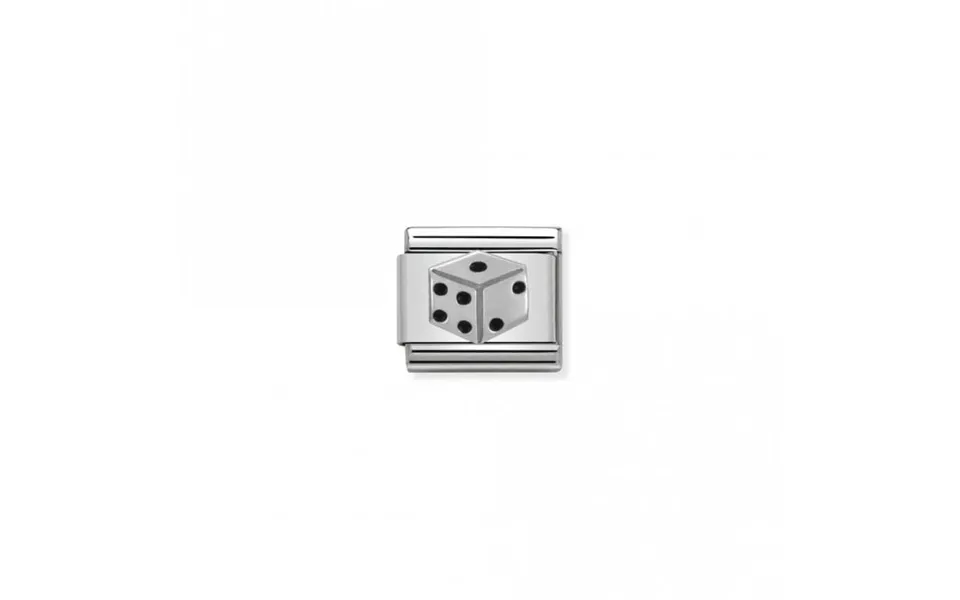 Classic Silver Dice Good Luck Charms