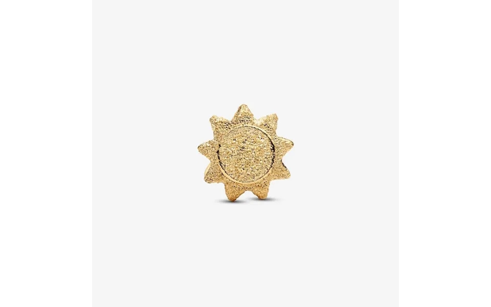 Gold Textured Sun Mini Charms