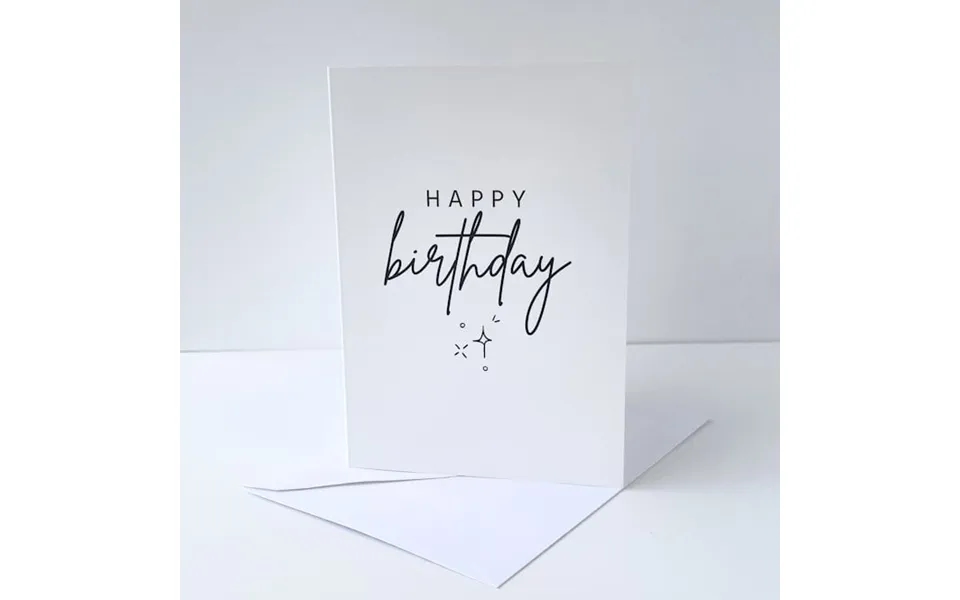 Greeting Card - Happy Birthday