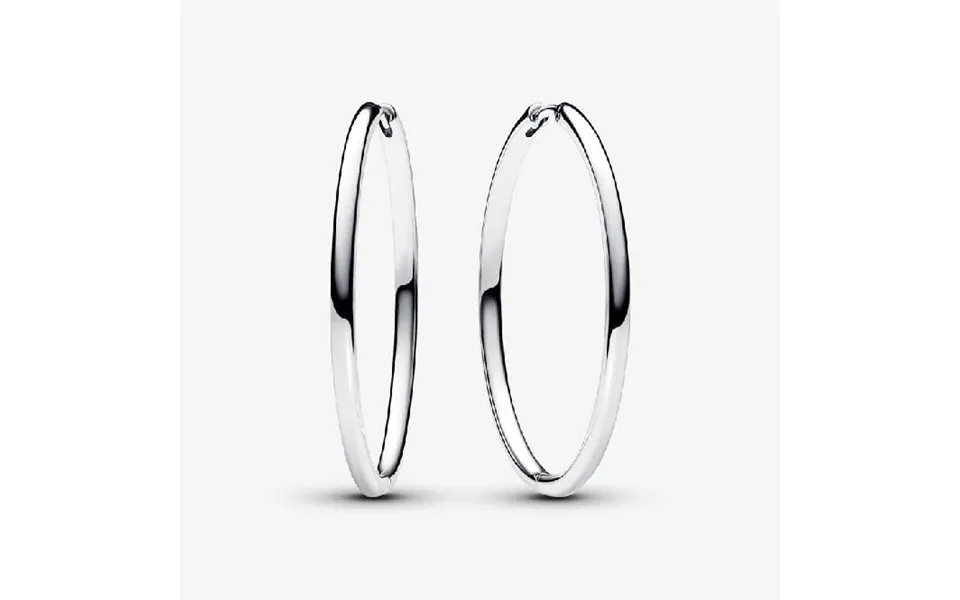 Moments 40 Mm Charm Hoop Earrings
