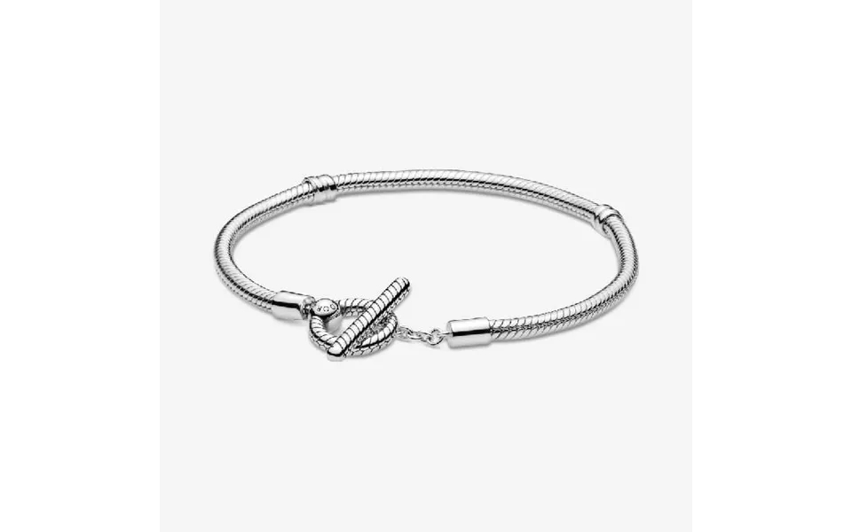 Moments T-bar Snake Chain Bracelet - 20cm