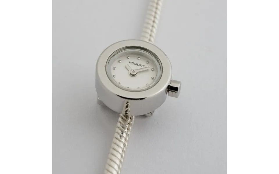 Mother Of Pearl & Silver Watch Charm For Charm Bracelets