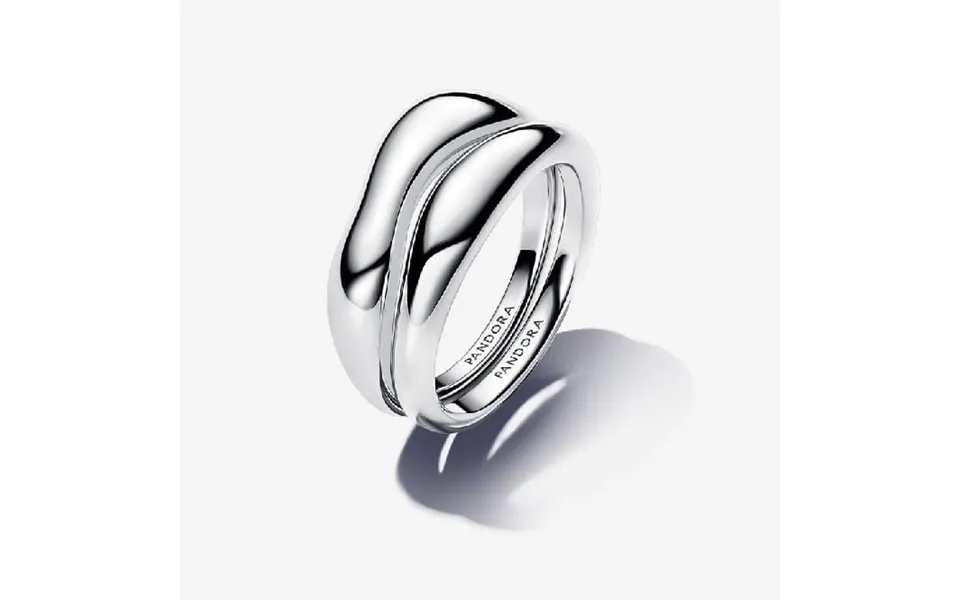 Organically Shaped Stacking Rings - Size 56