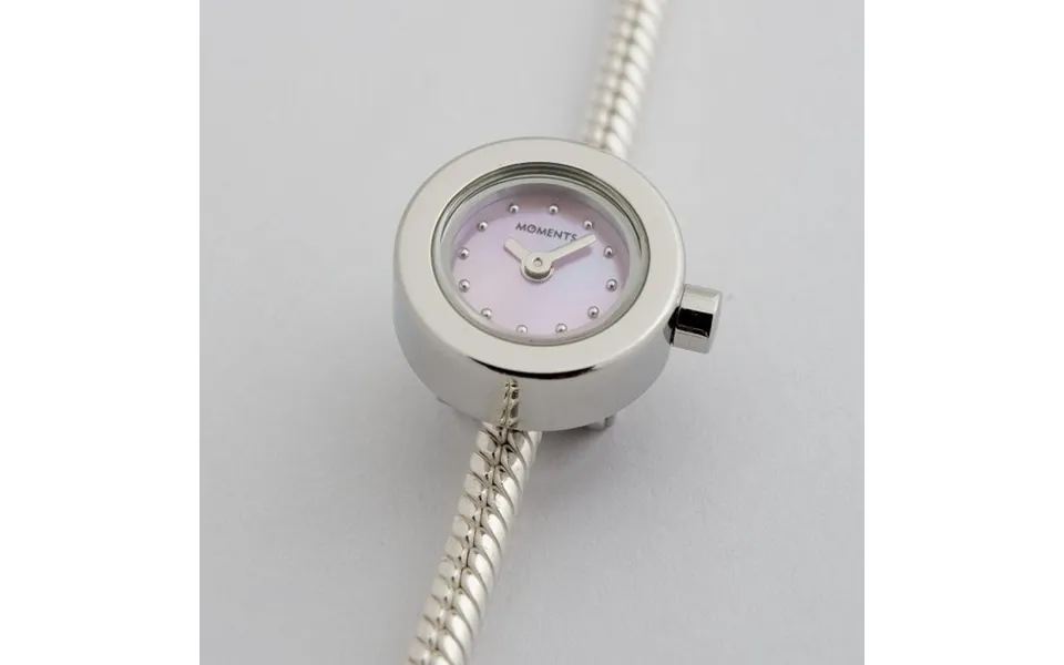 Pink Watch Charm For Charm Bracelets