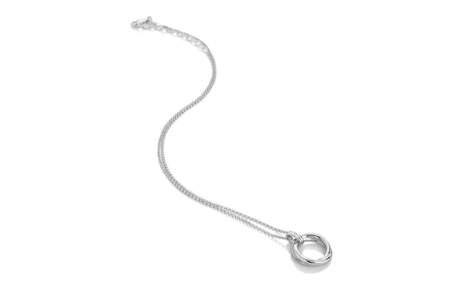 Silver Aura Pendant Necklace