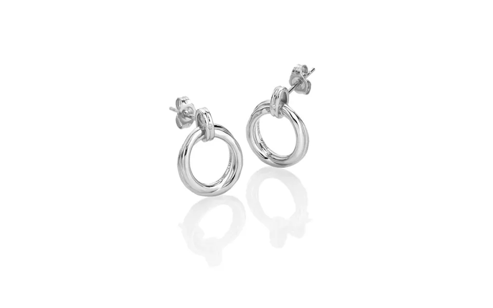 Silver Aura Stud Earrings