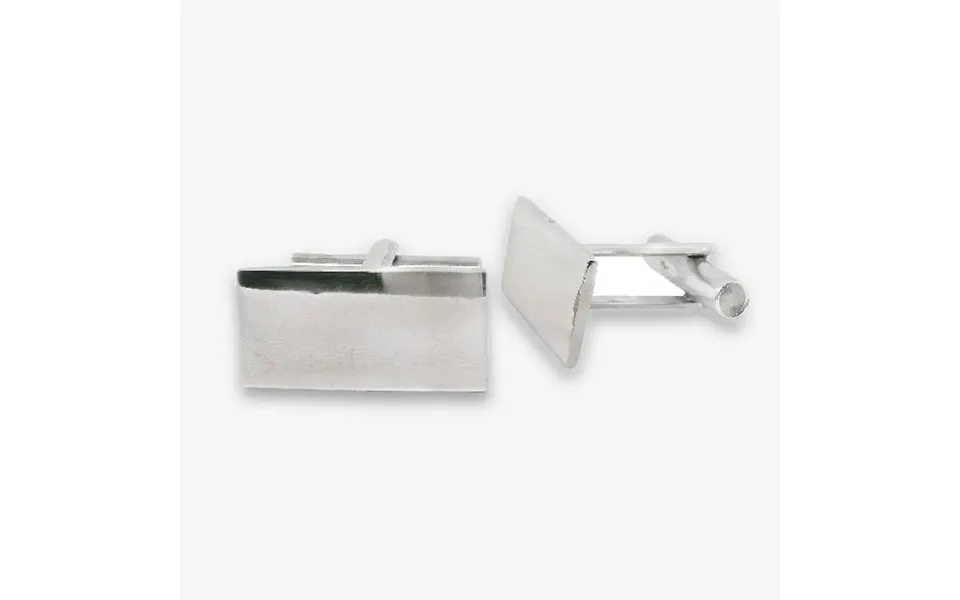 Silver Rectangular Cufflinks