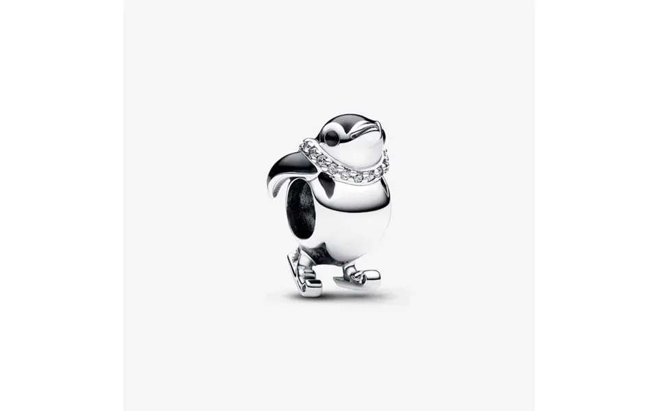 Skiing Penguin Charms