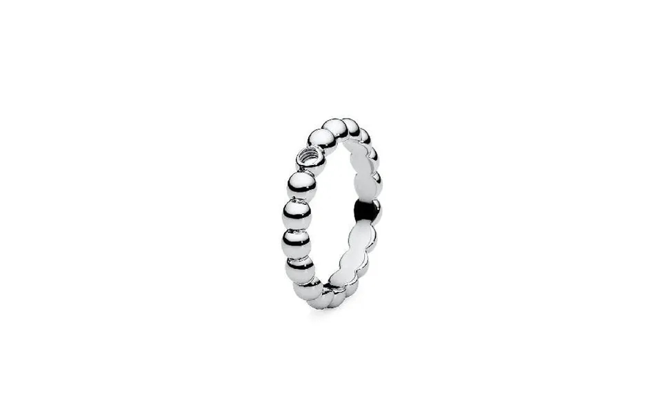 Slim Silver Veroli Interchangeable Ring - Size 56
