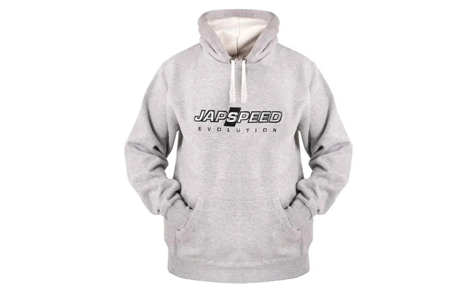 Japspeed Grey Evolution Hoodie - Small