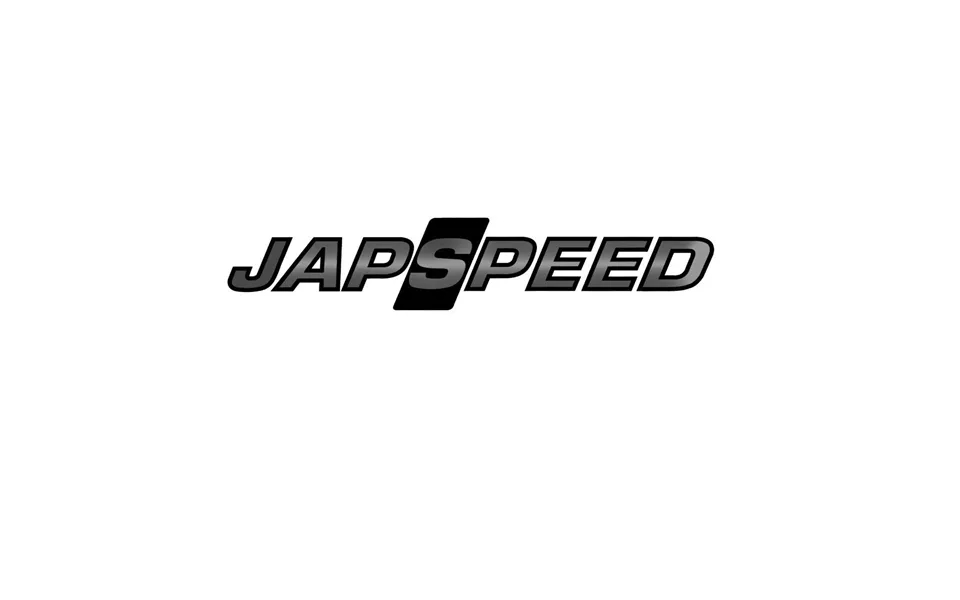 Japspeed Stickers - Chrome On Black