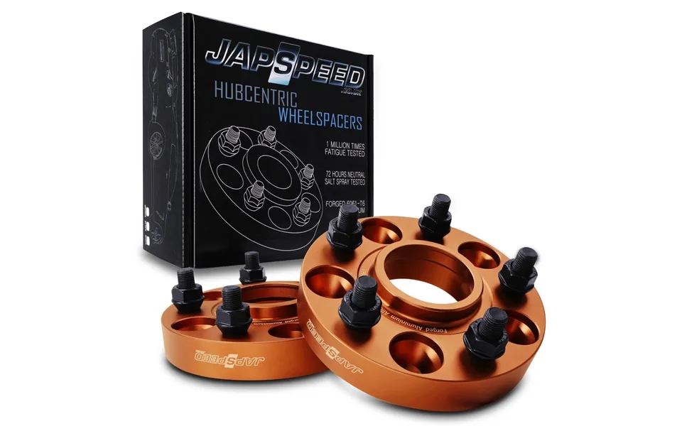 Nissan R35 Gtr 5x114.3 25mm M12x1.25 66.1mm - Forged Al 6061-t6 Aluminium Hubcentric Wheel Spacers