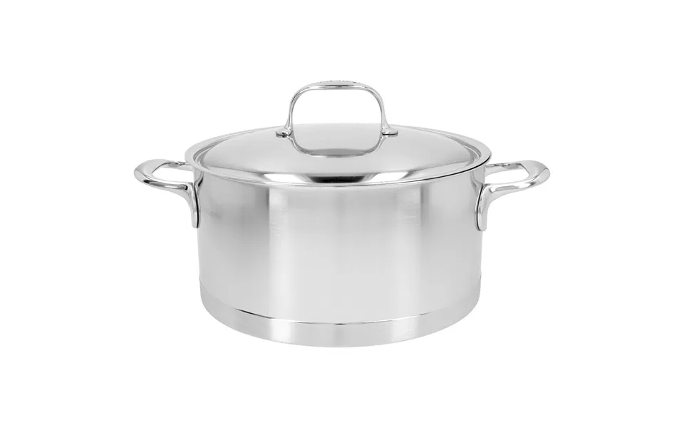 Demeyere Atlantis 7 24cm 18 10 Stainless Steel Stew Pot With Lid 40850-141-0 1005086