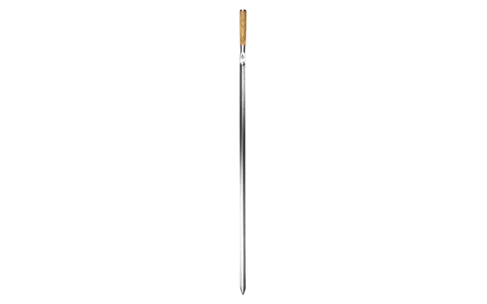Forged Churrasco Olive Skewer V-shape 70cm