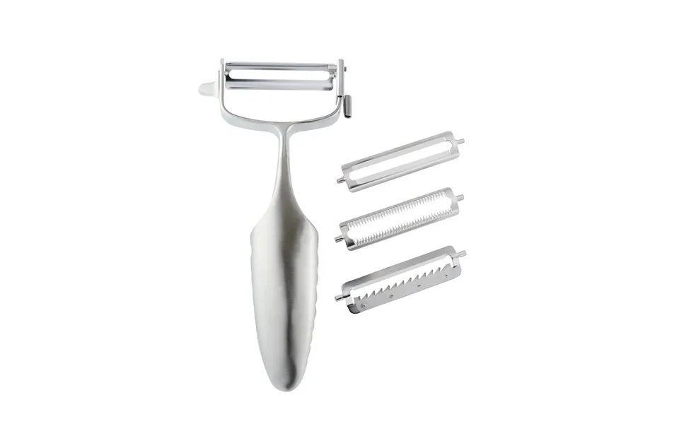 Global Gs94 - Three Way Vegetable Peeler With 4 Blades Gs-94