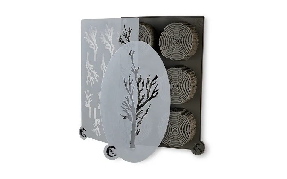 Plate It Molds Wood 3 Piece Set