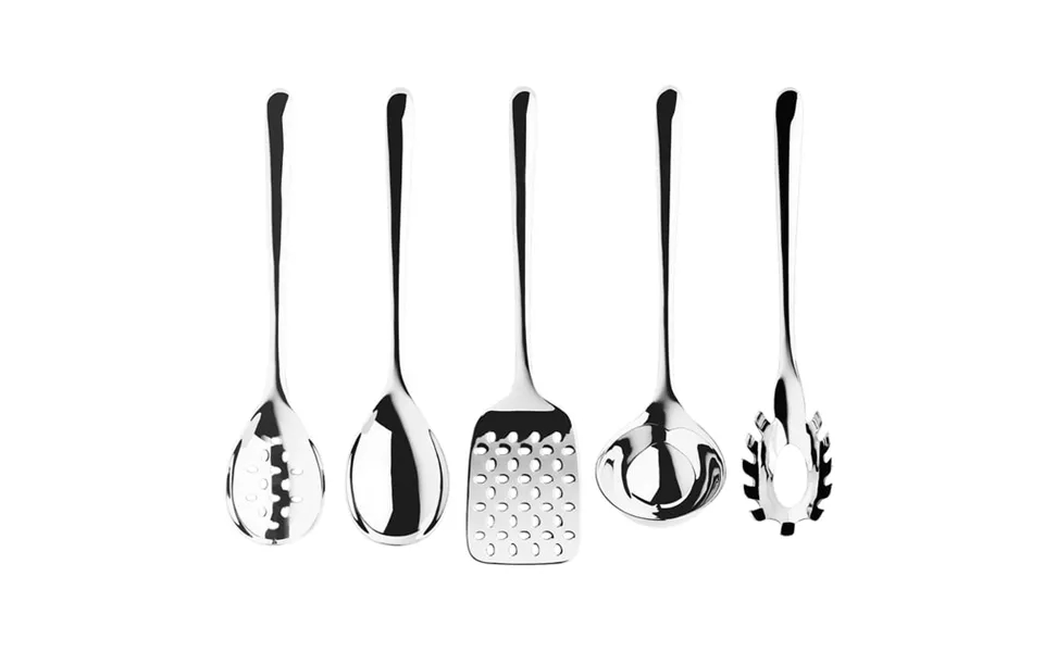 Robert Welch Signature V Utensil And Server Stand 6 Piece Set