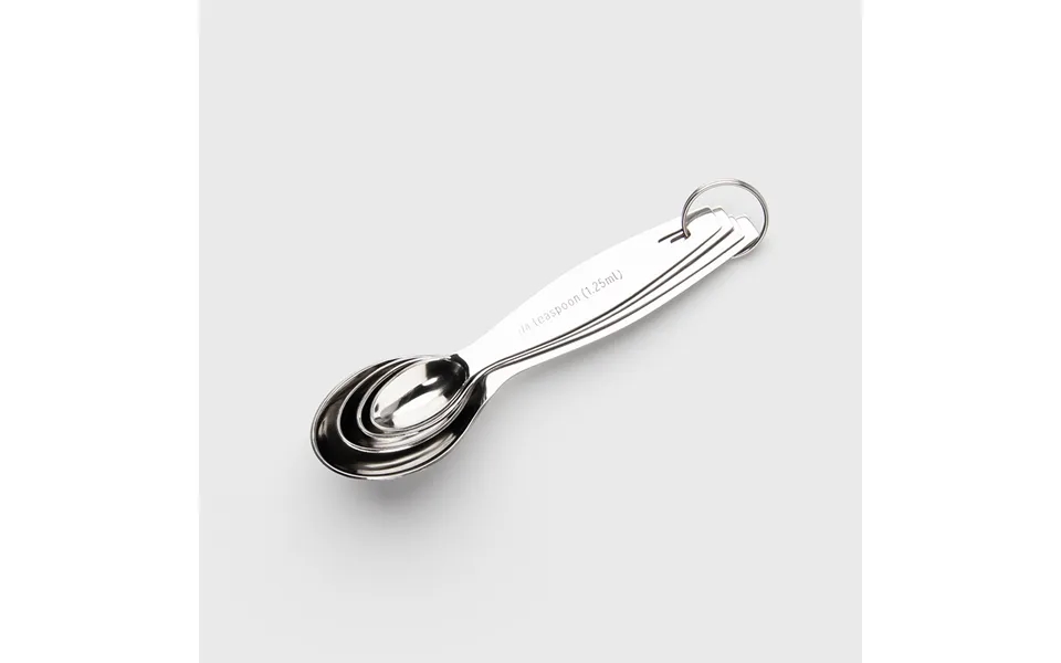 Sabatier Professional Stainless Steel 4 Piece Measuring Spoon Set Sabvms1