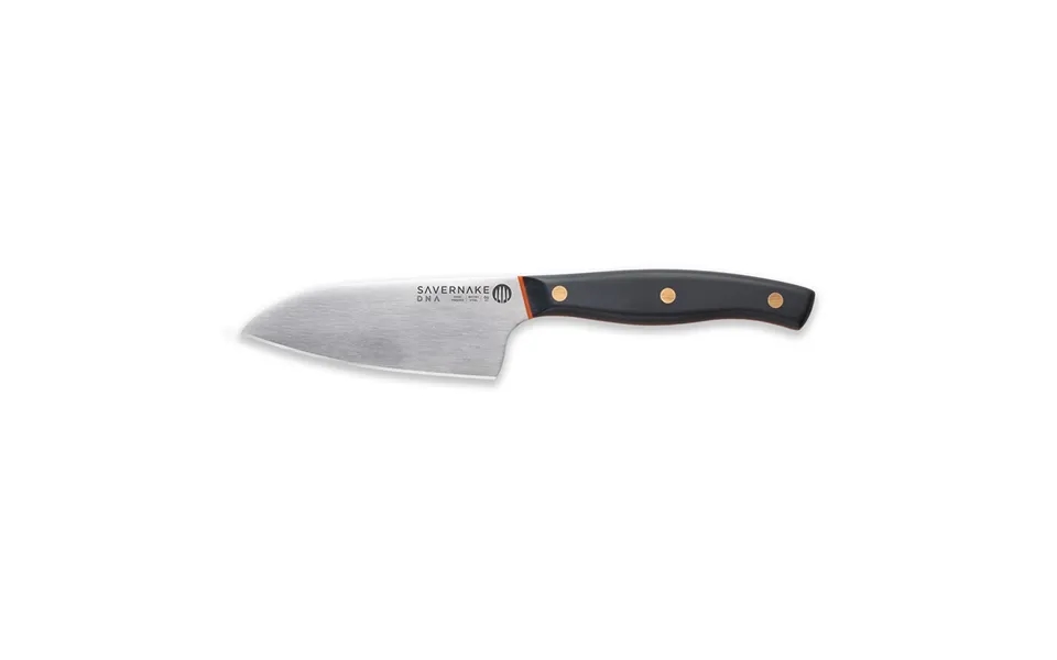 Savernake Dna Gt11 11cm Bar Knife - Anthracite & Orange With Traditional Handle