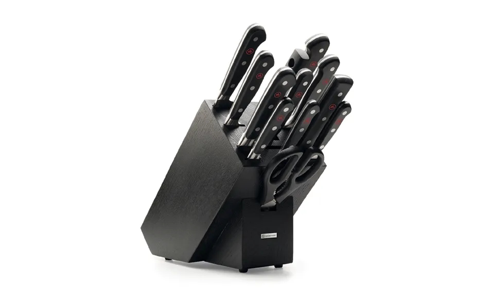 Wüsthof Classic 12pc Knife Block Black Ash Wt1090171204