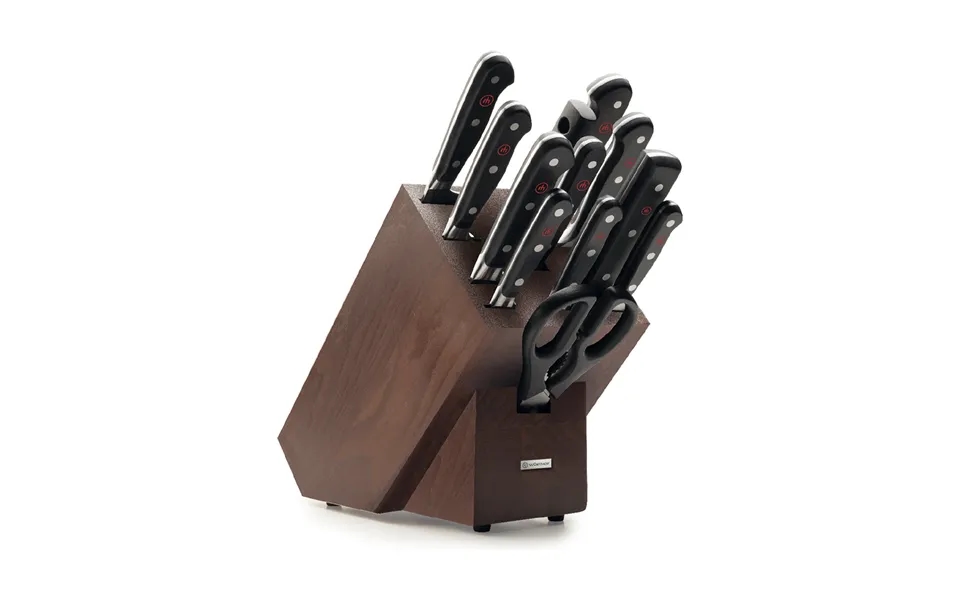 Wüsthof Classic 12pc Knife Block Brown Ash Wt1090171203