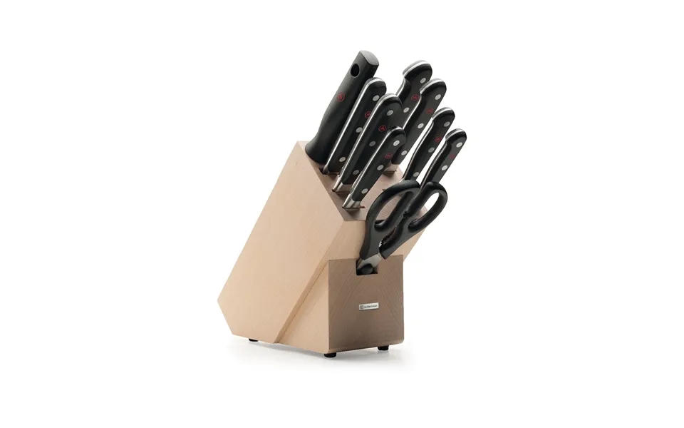 Wüsthof Classic 9pc Knife Block Beech Wt1090170901