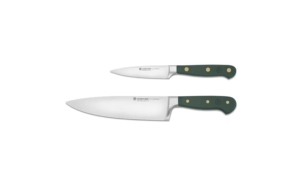 Wüsthof Classic Colour 2 Piece Set Classic Fresh Rosemary 1121760202
